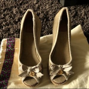 Tory Burch wedges size 7 1/2
